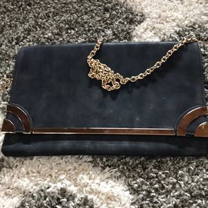 Clutch purse with chain strap